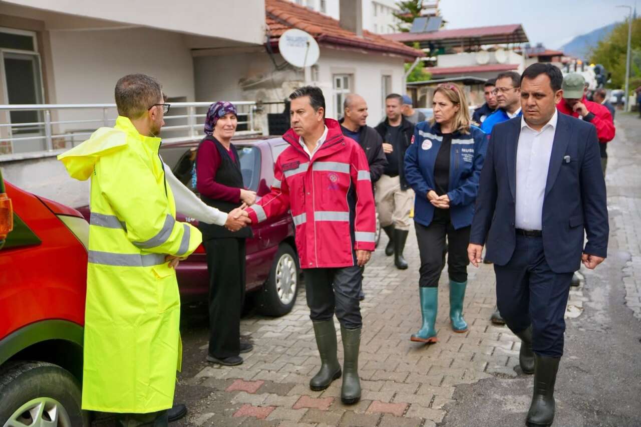 Dalaman’da Sel Seferberliği: Tersakan Deresi Taştı, 130 Personel Sahada 5